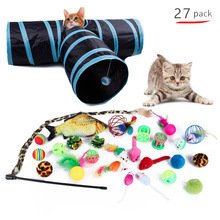 Fun Cat Toy Set - Pet Tunnel and Accessories - Image 5