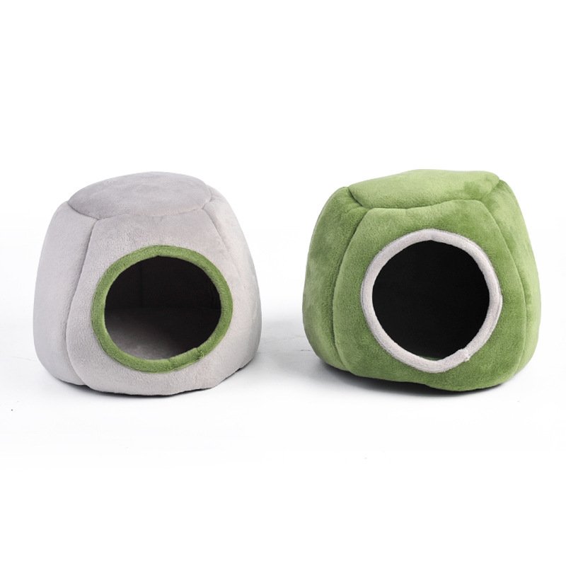 Cotton Pet Semi-enclosed Windproof Warm Sheep Nest - Image 8