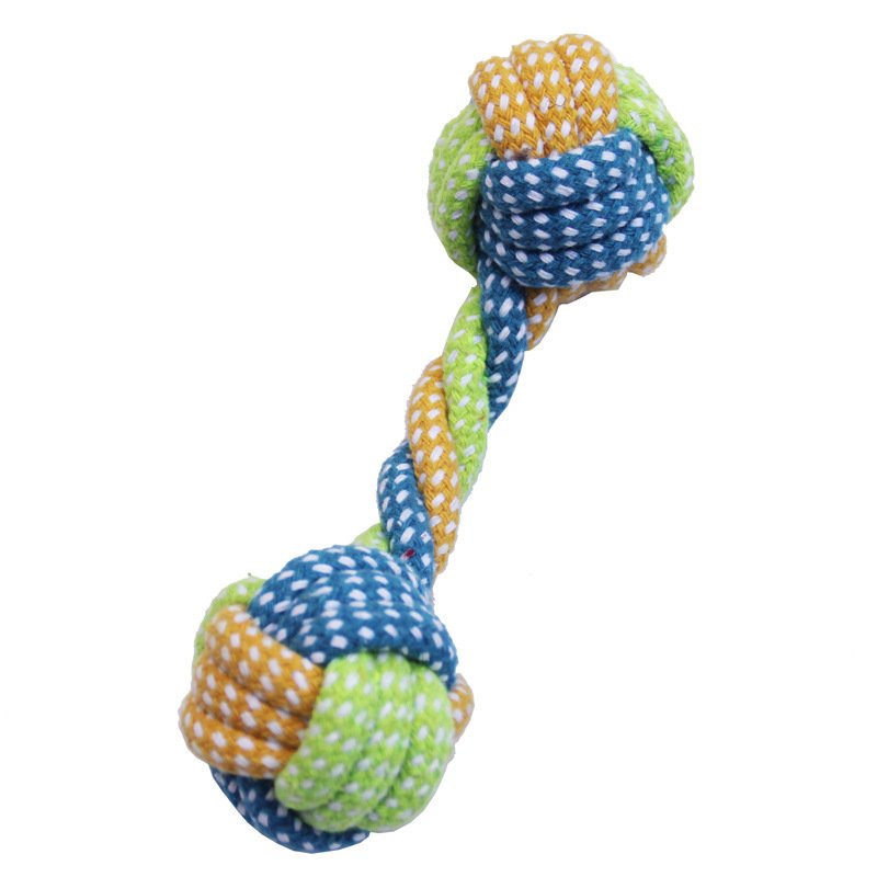 Colorful Cotton Rope Chew Toy Set – Image 4