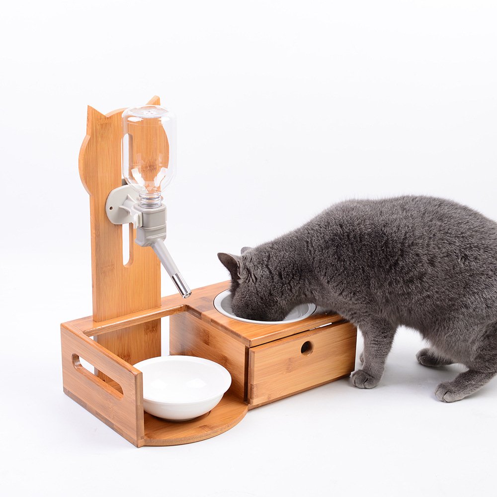 Meow Xianer Solid Wood Dining Table Set â Image 3