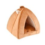Triangle Nest "Doudou" - Plush Basket for Dogs, Cats & Rabbits