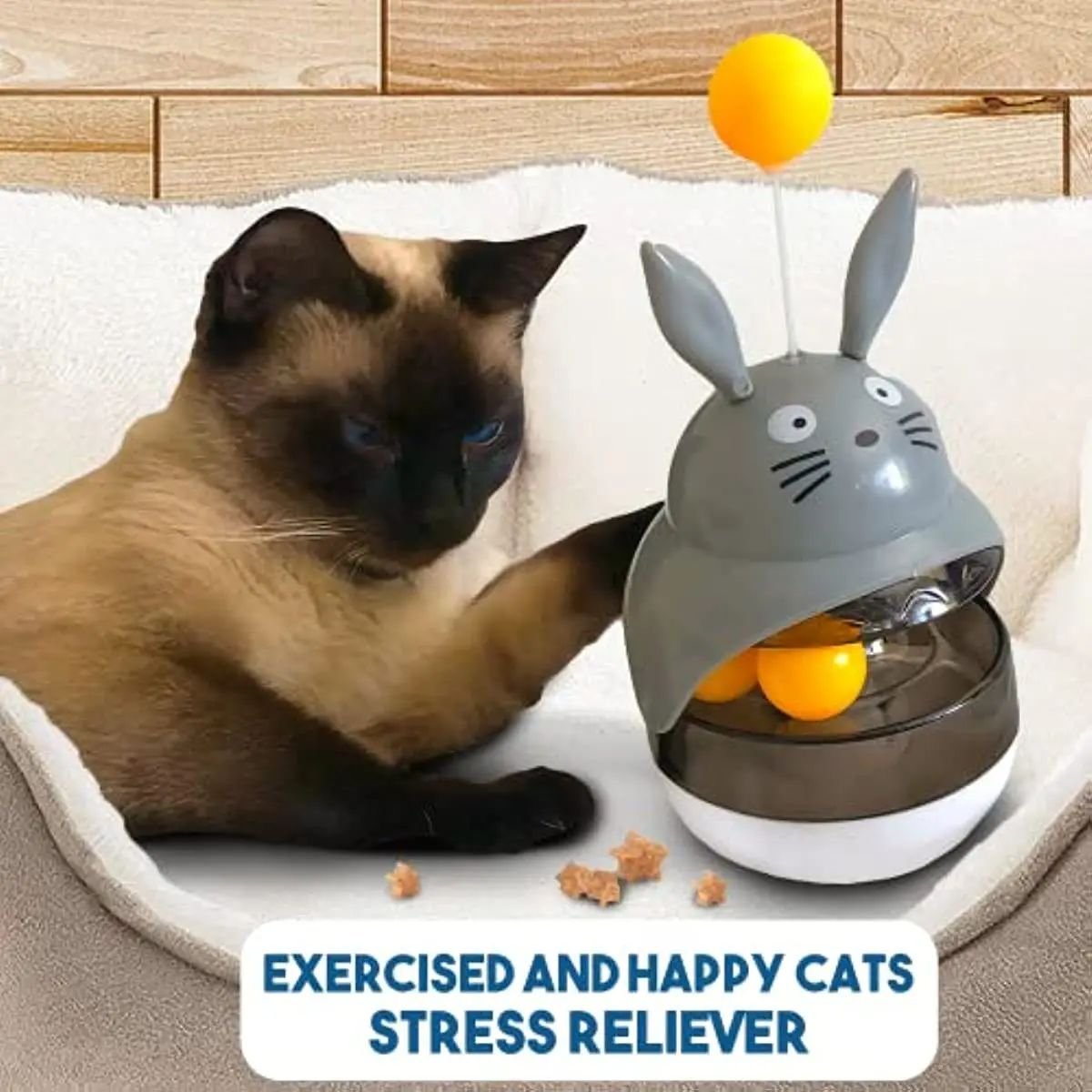 Interactive Treat Dispenser for Cats - Image 2