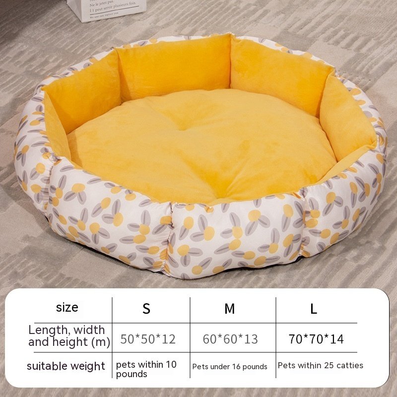 Octagonal Cage Pet Bed Universal Fleece Lining - Image 6
