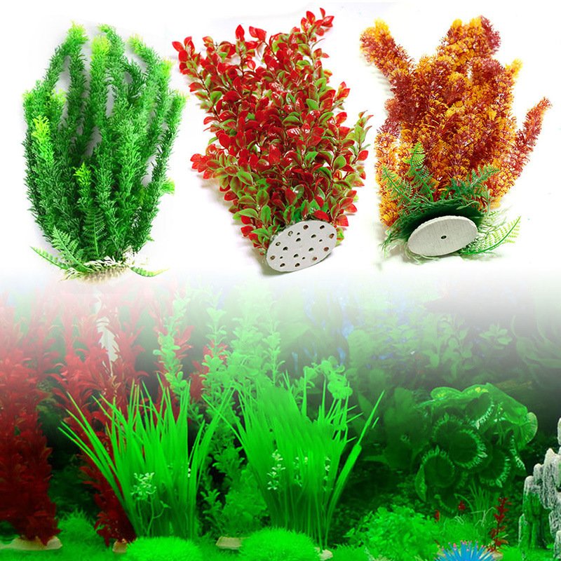 Tall Decorative Artificial Aquarium Plant - Image 2