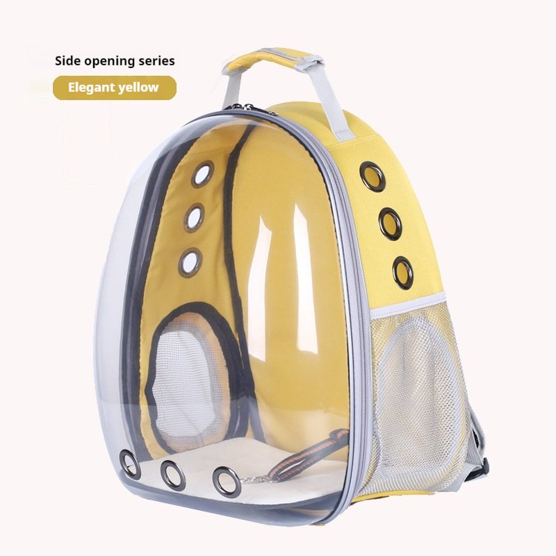 Pet Backpack Side Opening Breathable - Image 3