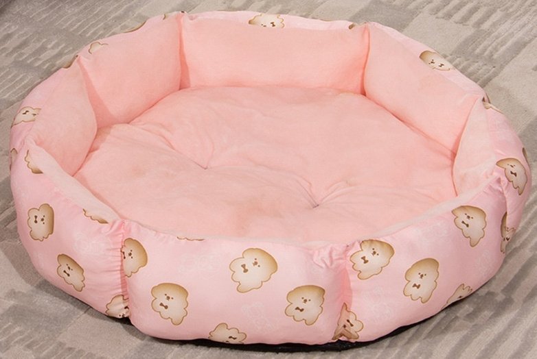 Octagonal Cage Pet Bed Universal Fleece Lining - Image 4