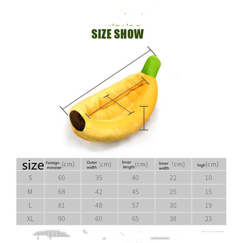 Banana Bed – Removable and Washable Bed - Image 5