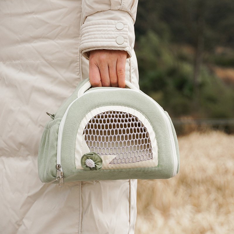 Outer Strap Breathable Crossbody Handbag - Image 2