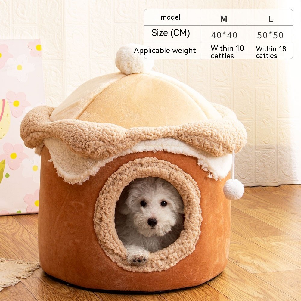 Royal Ice Dog or Cat Bed – Image 6