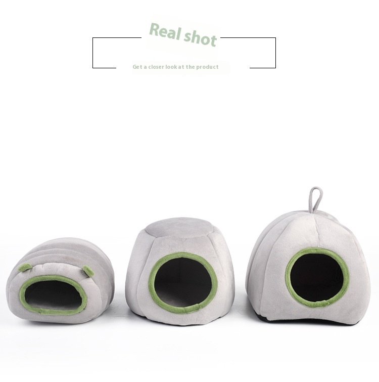 Cotton Pet Semi-enclosed Windproof Warm Sheep Nest - Image 7