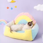 Crystal Velvet Nest – Rainbow Pet Sofa