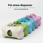 Wheat Straw Pet Waste Bag Dispenser