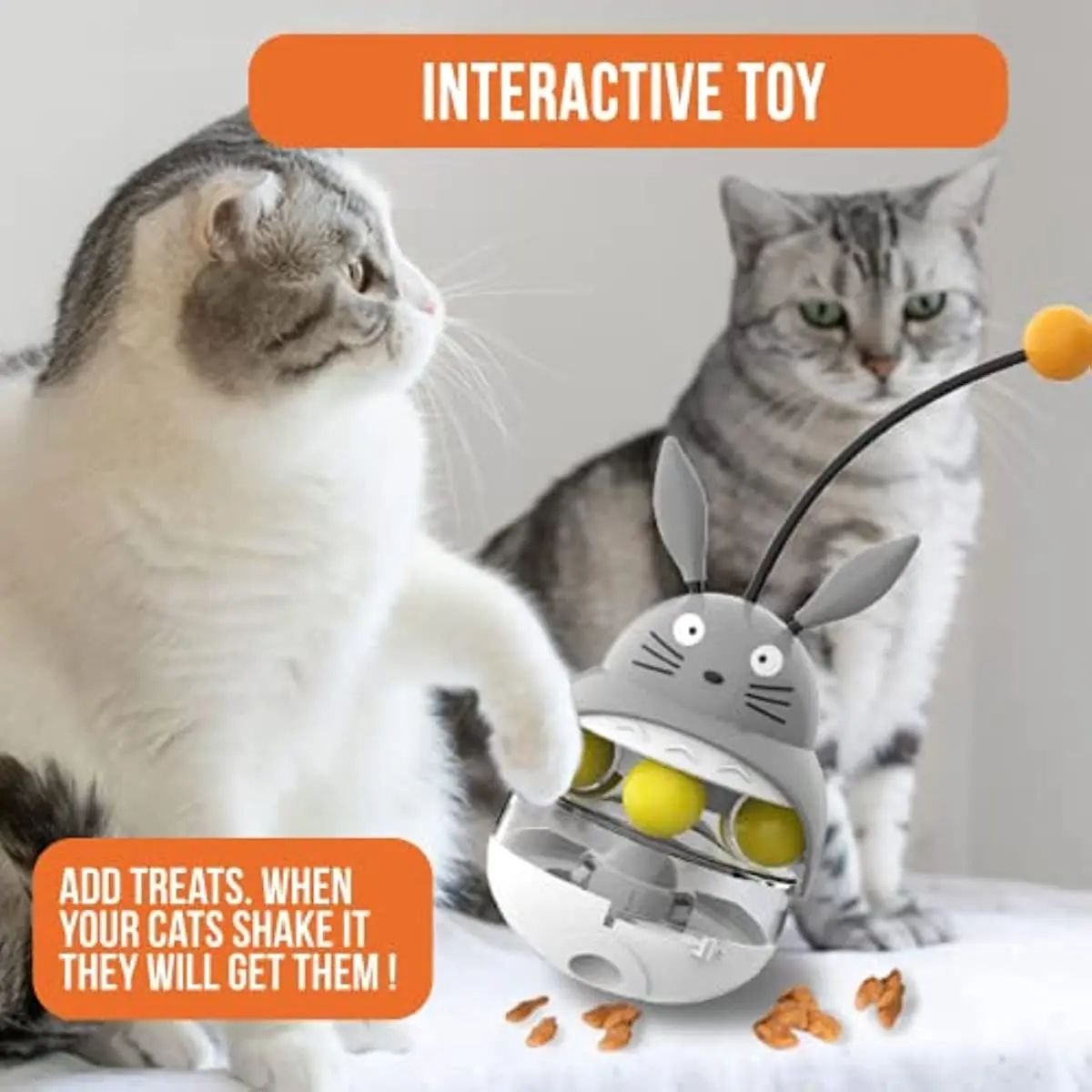 Interactive Treat Dispenser for Cats - Image 4
