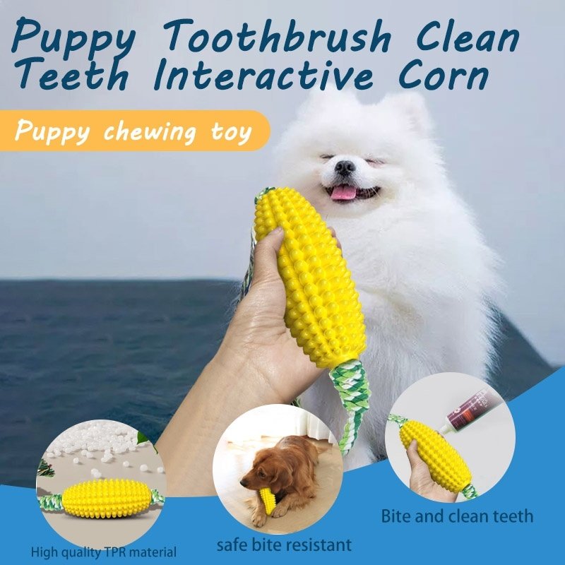 Puppy Toothbrush – Interactive Corn Cob Toy - Image 9