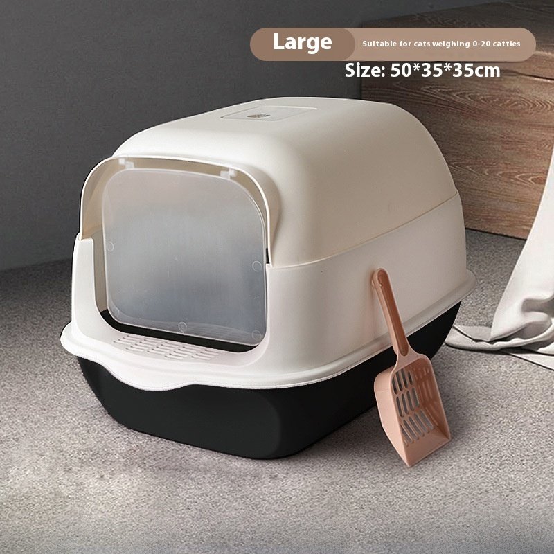 Fully Enclosed Cat Litter Box – Image 10