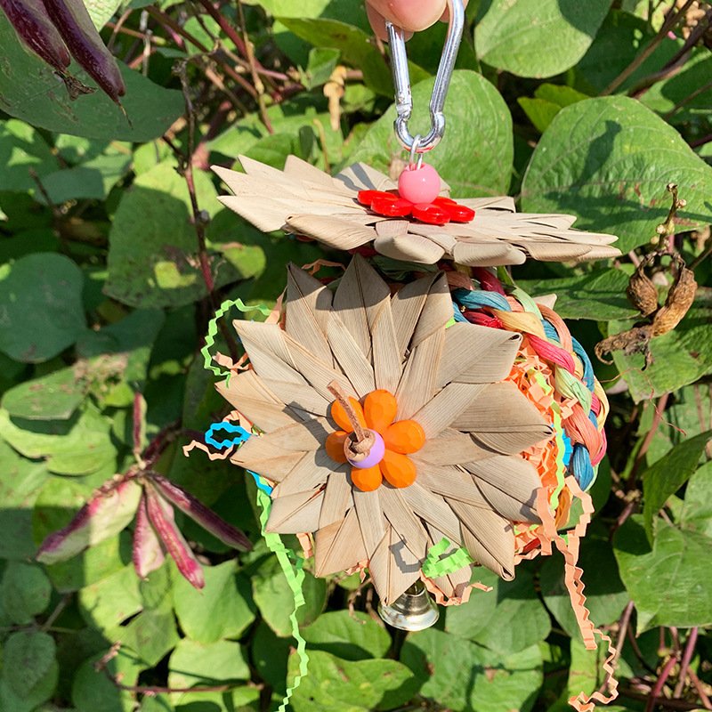 Brushed Palm Educational Toys for Parrots - Image 10