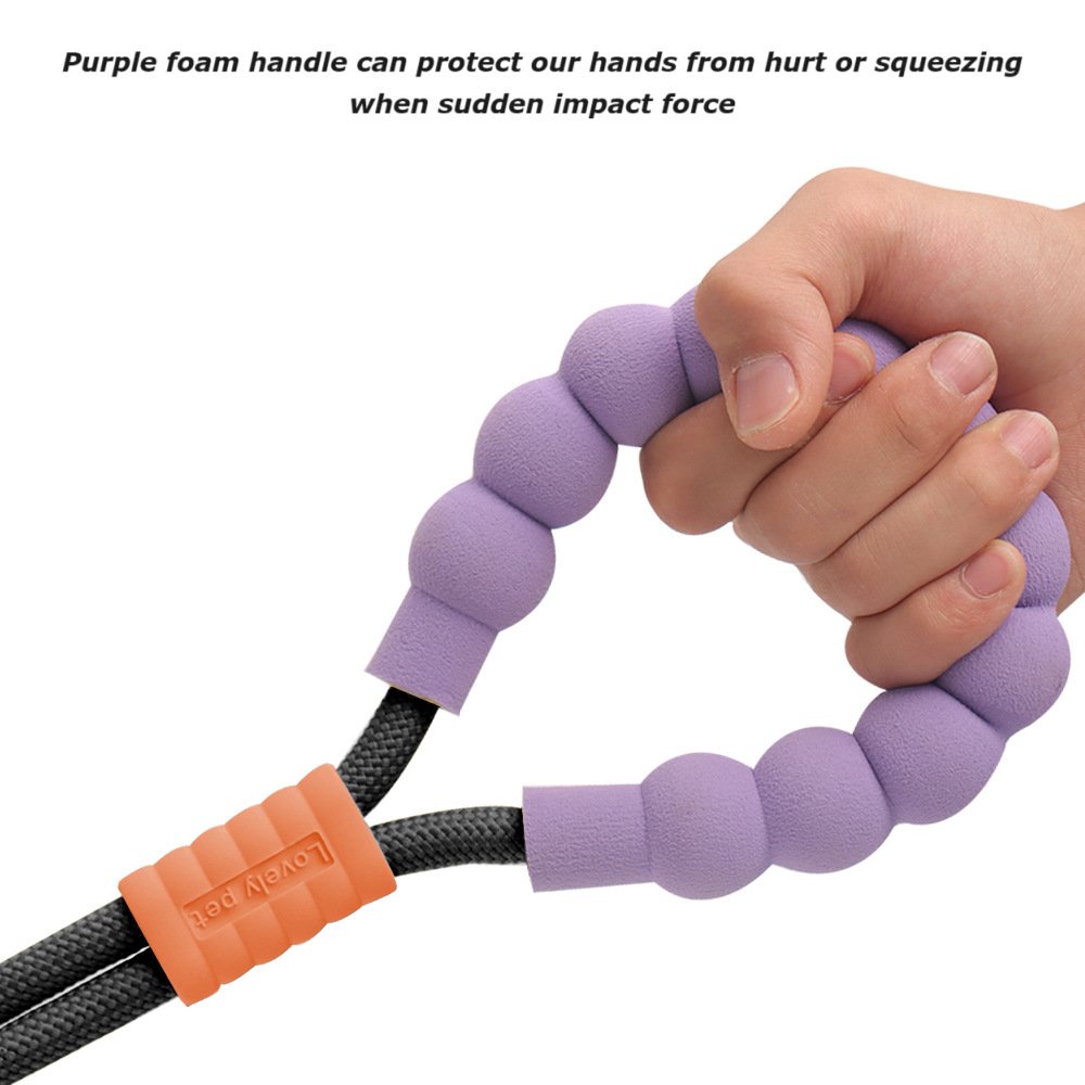 Versatile Pet Traction Leash with Comfortable Foam Handle - Image 10