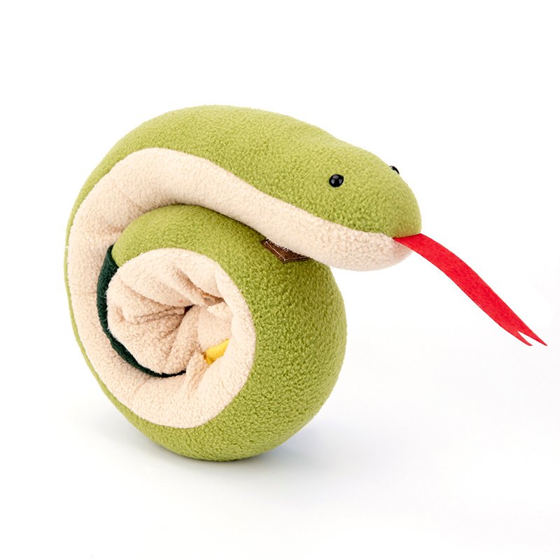 Snake-Shaped Dog Snuffle Toy