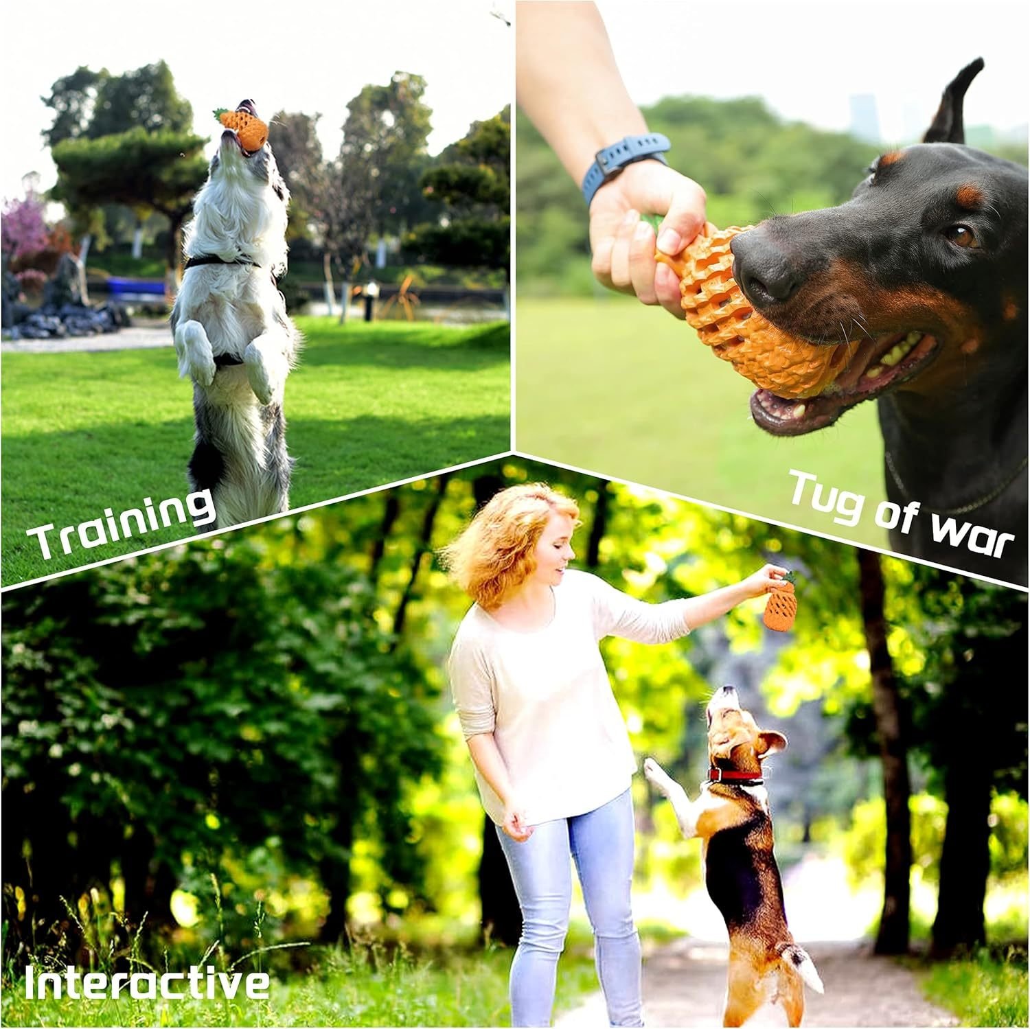 Pineapple Dog Chew Toy - Image 4