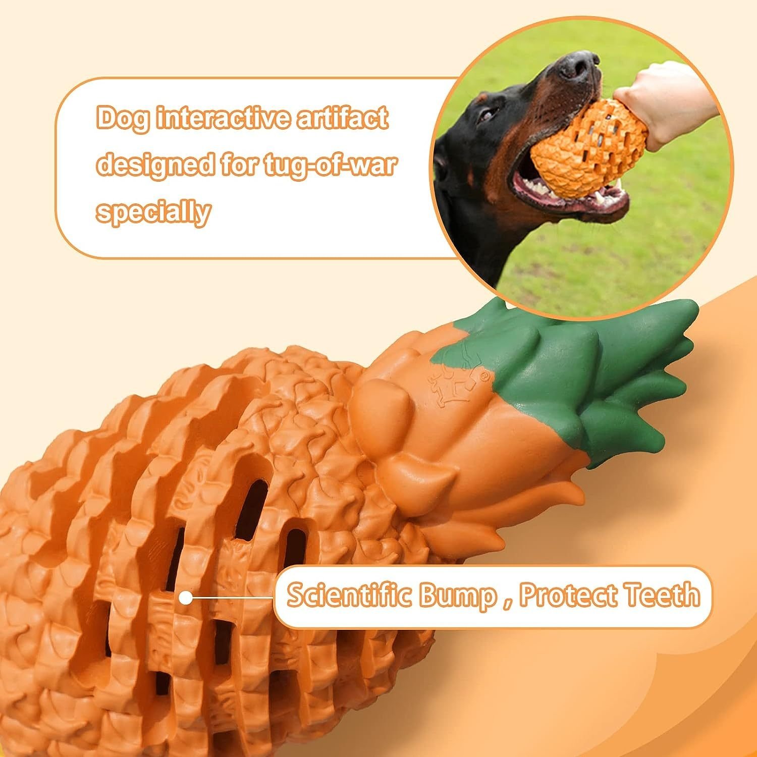 Pineapple Dog Chew Toy - Image 7