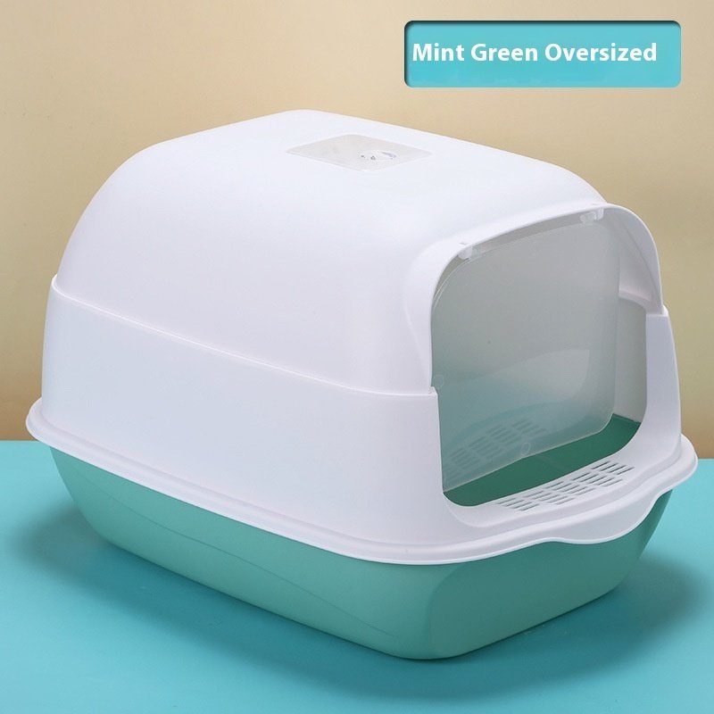 Fully Enclosed Cat Litter Box – Image 2