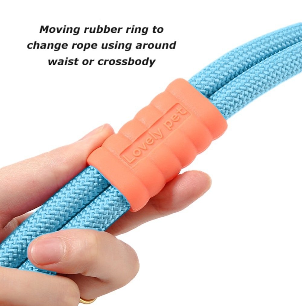 Versatile Pet Traction Leash with Comfortable Foam Handle - Image 2