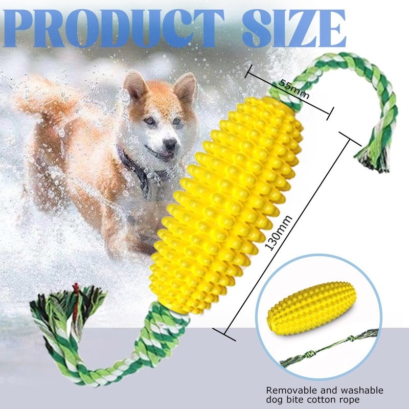 Puppy Toothbrush – Interactive Corn Cob Toy - Image 2