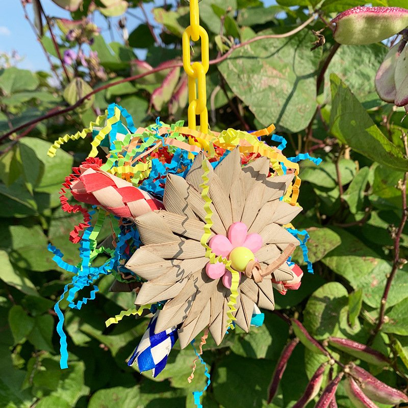 Brushed Palm Educational Toys for Parrots - Image 2