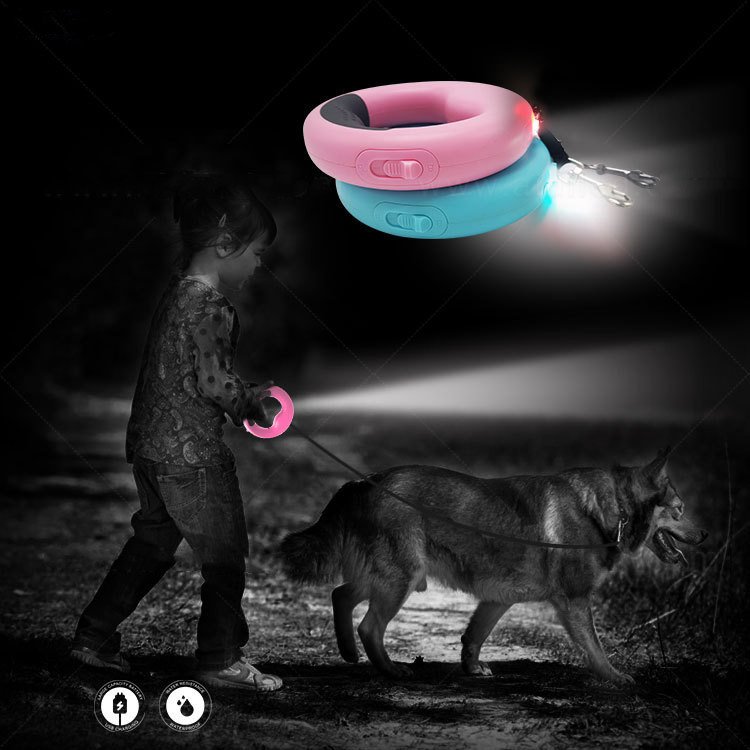Rechargeable LED Telescopic Dog Leash - Image 6