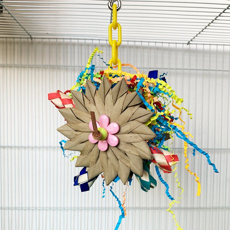 Brushed Palm Educational Toys for Parrots - Image 6